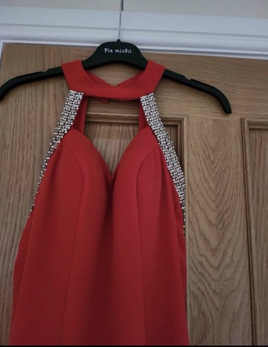 Red pia michi dress size - michi,