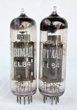 Brimar EL84 Matched Pair (foreign) Tested Very Strong