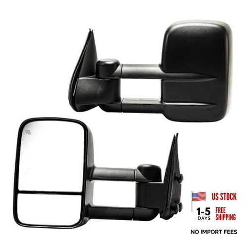 Pair towing mirrors fit for - towing,