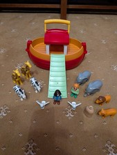 Playmobil 123 Noah's Ark Playset with Figures and Animals