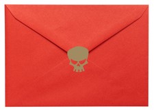 20 x Skull vinyl stickers