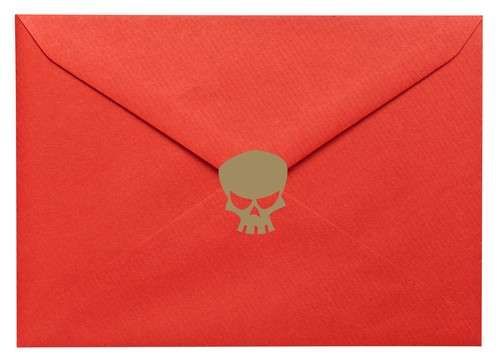 Skull vinyl stickers - x,