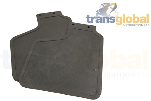 Front rubber mudflap - rubber, x2