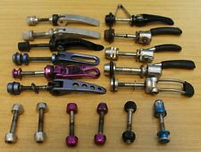 Bike Seat Post Quick Release QR Saddle Seatpost Stem MTB Road Clamp Bolt Choice