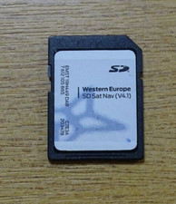 FORD MFD SONY SAT NAVIGATION SD CARD ALL MODELS V4.1 EM5T-19H44-DAB WEST EUROPE.
