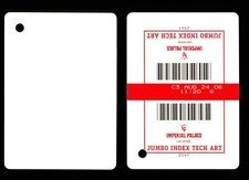 1 x Jumbo Index Tech Art deck card Imperial Palace Casino Las Vegas USA ≠ P0130