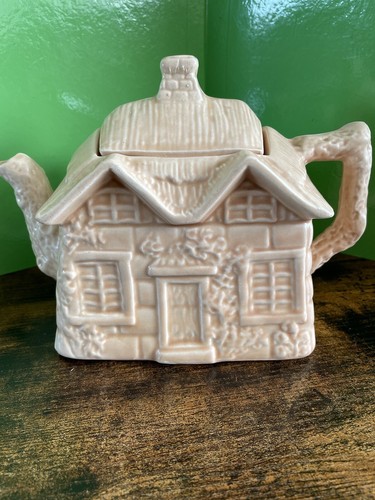 Vintage cottage ware tea pot - vintage,