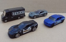 Matchbox - Chevy Corvette Stingray Dodge Charger - POLICE - multipack exclusives