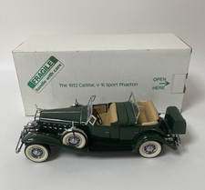 Danbury Mint 1:24 1932 Cadillac V-16 Sport Phaeton Die Cast Model Boxed NM
