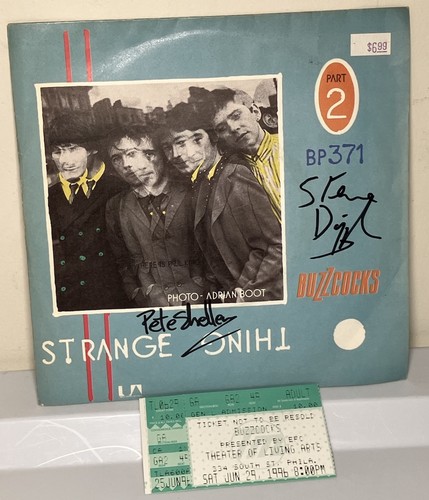 Buzzcocks autographed by - buzzcocks,