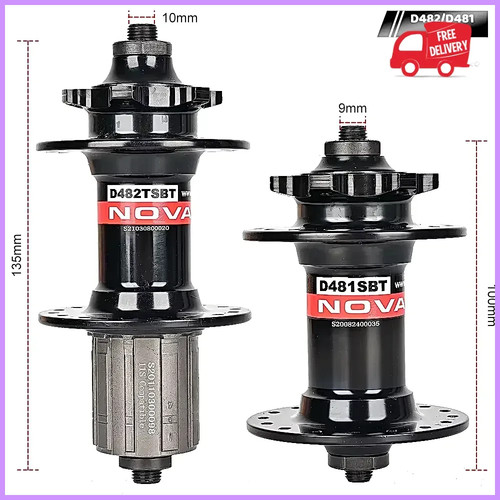 Novatec mtb bike hub holes - bike,