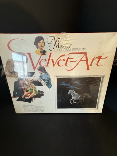 Velvet art painting - "velvet, by