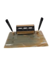 Vintage 1970's Onyx Desk