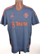 MANCHESTER UNITED 2022/2023 FOOTBALL TRAINING SHIRT SIZE L PLAYER ISSUE #78