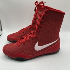 Nike KO Boxing Boots, Red -