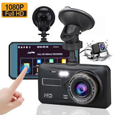 4" Dash Cam Pro Car Camera Recorder Dual Front and Rear HD 1080P Night Vision UK