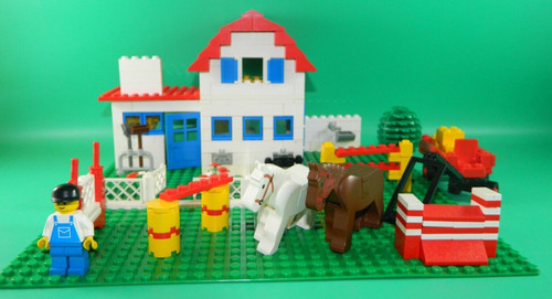 Lego town classic - lego, riding