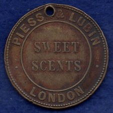 London Piess & Lubin 19th Century Advertising Token (Ref. d0740)