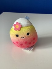 Squishville Squishmallows Mini figure 2” RARE bergit boba Bubble Tea