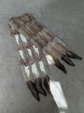 Vintage Real Brown Fur Collar