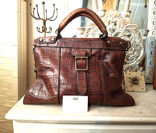 FOSSIL Chocolate Brown LEATHER