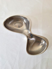 Vintage Alessi Peroni Two-Section Stainless Steel Container Ron Arad, 2000 Italy