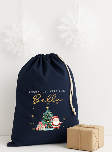 Personalised christmas sack - personalised,