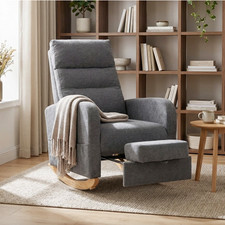 Upholstered rocking chair - upholstered,