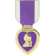 Purple Heart Medal Lapel Hat