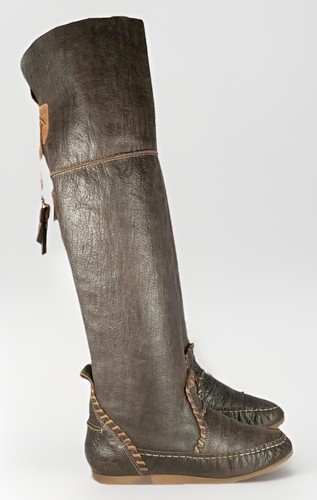 Womens moccasin distressed - moccasin,
