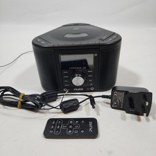 Pure Chronos CD Series 2 DAB / FM Radio / CD Player -Black With Remote - Working