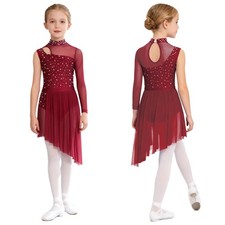 UK Kid Girls Lyrical Mesh