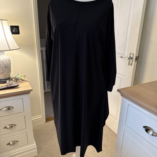 Oska black quirky dress - dress, with