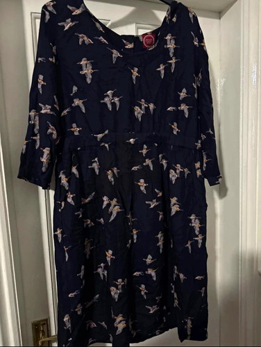 Joules navy bird print - joules,