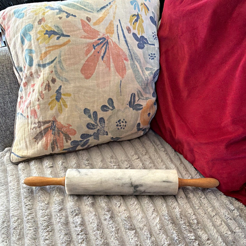 Marble rolling pin - rolling, wooden