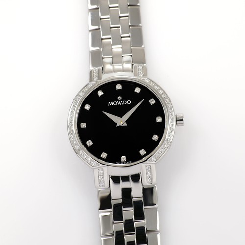 Movado faceto 0605586 black - 0605586,