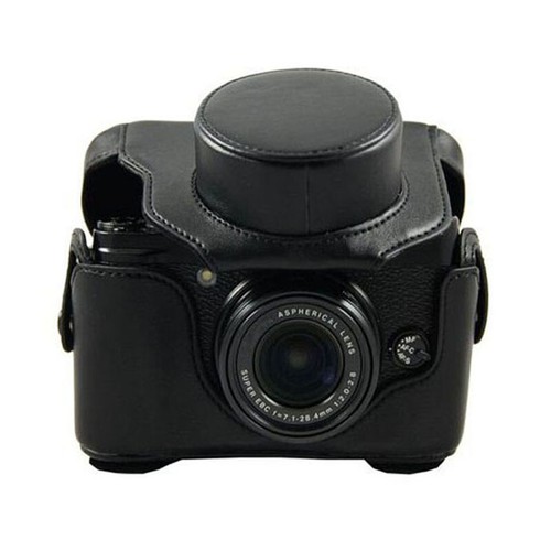 Leather camera case - leather, bag