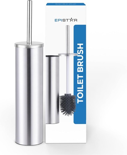 Silicone toilet brush set - silicone,