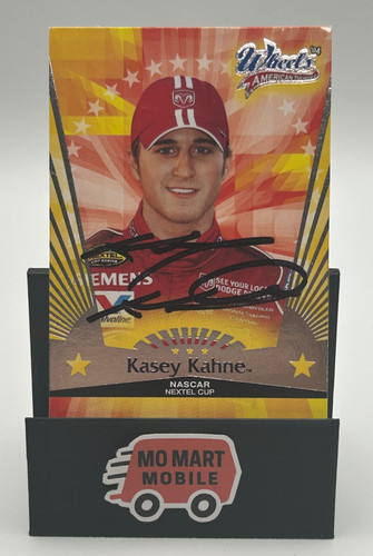 Signed kasey kahne 2004 - kahne, wheels