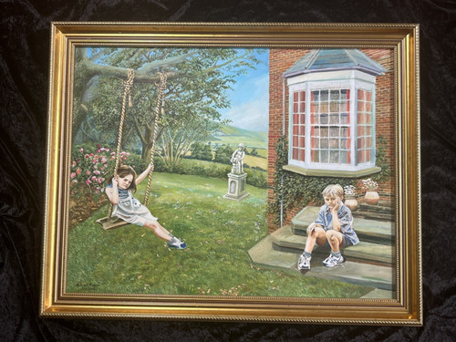 Large oil painting - oil, of
