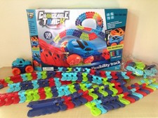 Changeable Flexible Race Car Track. 1 Car. No. 199-10B. Age 3+. Pre owned. VGC