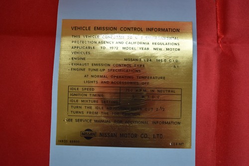 1972 datsun 240z vehicle - 240z,