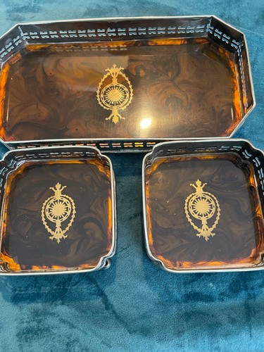 Faux vintage tortishell and