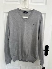 Hackett London Grey V Neck