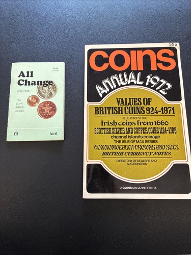 Coin books from 1970 s - books,