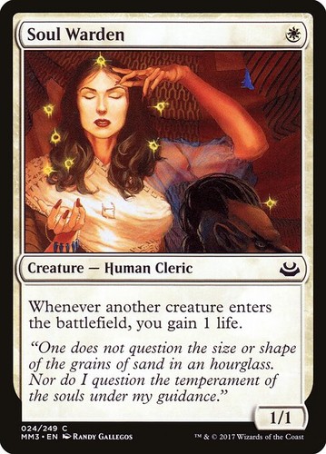 Mtg soul warden mm3 - #24, en