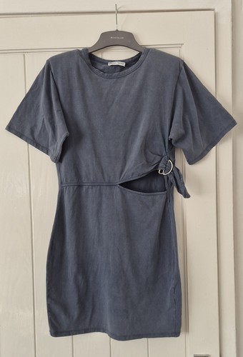 Zara blue cut out belt - blue,