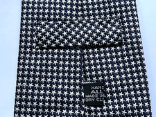 HILDITCH & KEY Silk Tie Navy