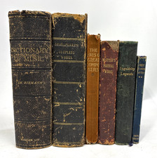 Distressed Old Books with