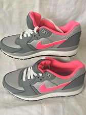 Nike Air Women Trainers Shoes Size 5 Air Windrunner Grey Pink Sneakers Low Tops